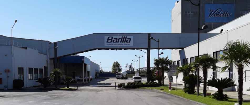 Lavori edili presso lo stabilimento Barilla di Marcianise (CE)